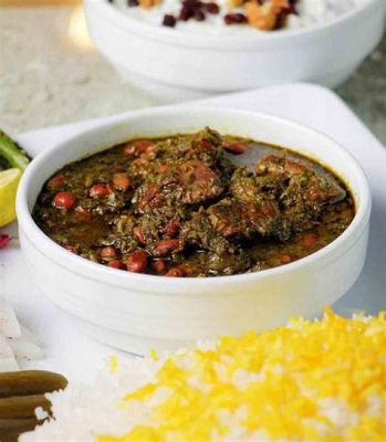  Ghormeh Sabzi? A Hearty Stew Bursting with Fresh Herbs and Tangy Flavors!