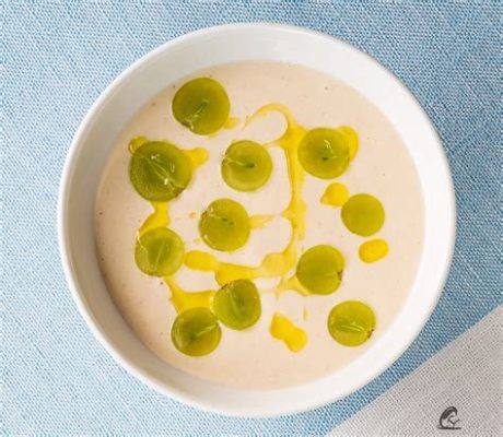  Ajoblanco? A Refreshing Cold Almond Soup That Will Delight Your Palate With Its Subtle Creamy Texture and Fragrant Herbs