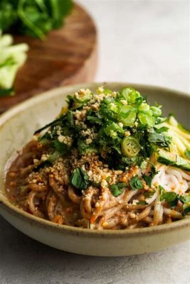  Spicy Cold Noodles With Sesame Sauce: Can A Tangy Refreshment Also Pack a Fiery Punch?